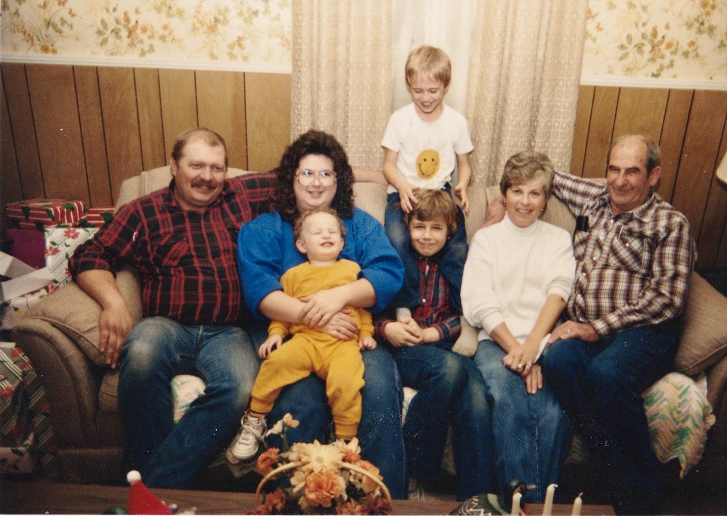 A family who have cared for one another across their lives