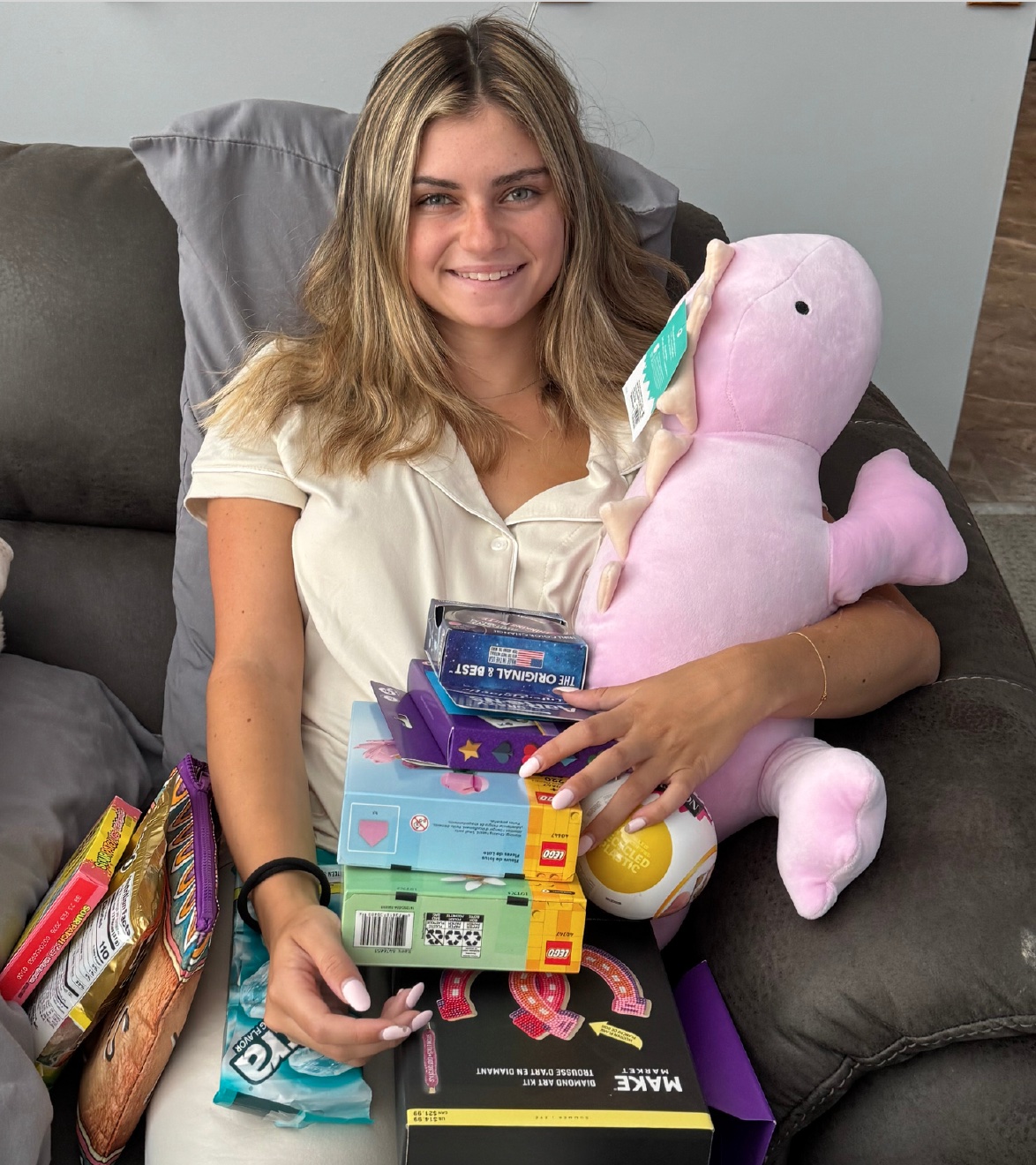 Gifts from friends supporting a recovery from afar